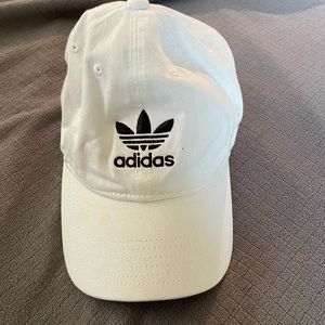 White adidas hat